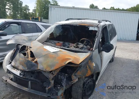 2006 Toyota Sienna Ce из США, поврежденный, VIN 5TDZA23C26S544818